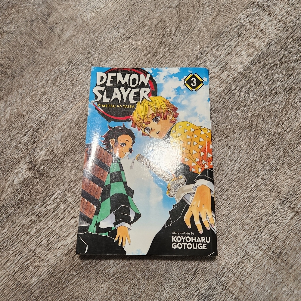 Demon Slayer Volume 3 Paperback Manga